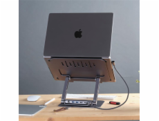 Adam Elements stojan Casa Hub Stand Pro 6-in-1 pro Macbook - Grey