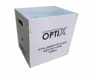 Optický kabel DROP FTTx SM 4x9/125, OS2 G.657A1, TB, LSOH...