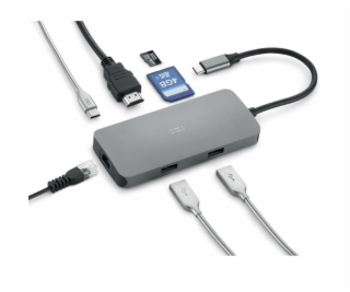 Aiino - Cluster USB-C multiple adaptér (7 ports) pro MacB...