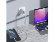 Deví síťová nabíječka Extreme Speed PD 2C+A GaN Charger 140W - White
