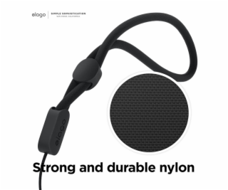 Elago Airpods Pro 2 Silicone Case with Nylon Lanyard - La...