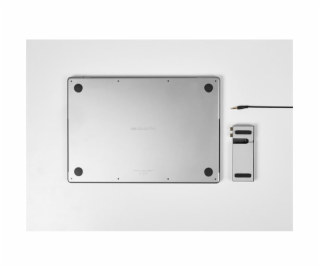 LMP USB-C Compact Dock 2 - Silver Aluminium