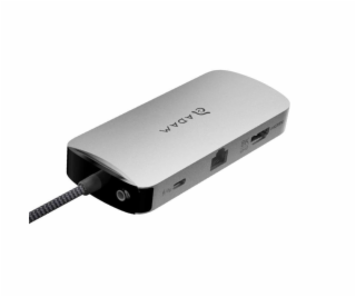 Adam Elements CASA X DP USB-C 8K 10-in-1 Hub - Grey