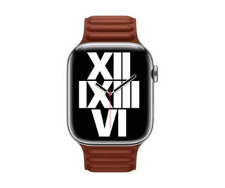 Apple Watch 41mm Umber Leather Link - M/L