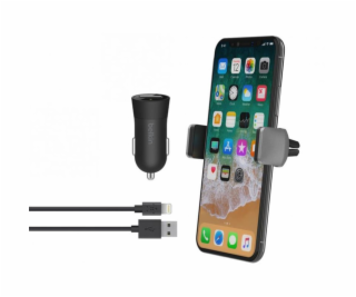 Belkin Travel Charge Kit (nabíječka + držák do auta + lig...