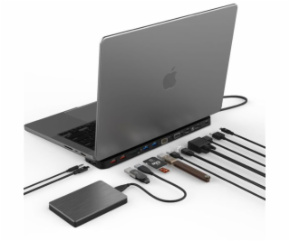 Adam Elements USB-C CASA Pro Max Hub 13-in-1 4K 60Hz - Black