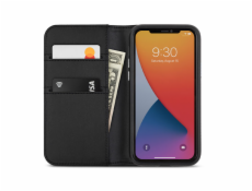Moshi pouzdro Overture with Detachable Magnetic Wallet pro iPhone 12 Pro Max - Black