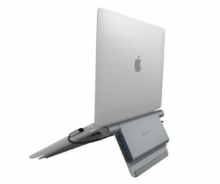 Adam Elements USB-C 5-in-1 Casa Laptop Hub Stand - Grey