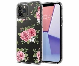 Spigen kryt Cecile pro iPhone 12/12 Pro - Pink Floral