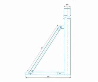 CSAT ST900, stojan - kovová trojnožka, výška 90cm