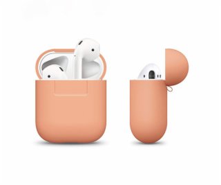 Elago Airpods Silicone Case - Peach
