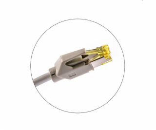 KELine patch kabel Cat5E, FTP, LSOH - 3m, šedý