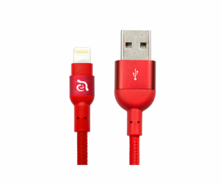Adam Elements kabel PeAk 120B Lightning to USB - Red