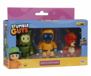 STUMBLE GUYS S2 MINI ACTION FIGURES - 3 PACK VER.B