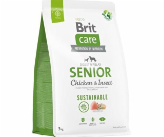 BRIT Care Dog Sustainable Senior Chicken & Insect - dry d...