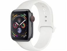 Beline Beline Apple Watch Silikónový remienok 38/40/41mm bielej farby