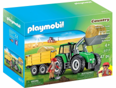Playmobil PLAYMOBIL VENKOVSKÝ TRAKTOR S PŘÍVĚSEM 9317
