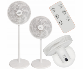 LTC 12, 45W STOJANOVÝ VENTILÁTOR, DIGITÁLNÍ DISPLEJ, DÁLK...