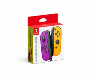 Nintendo Joy-Con Pair, neon purple / neon oranžová