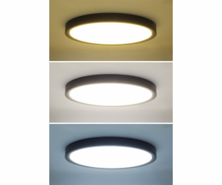 Svítidlo stropní SOLIGHT WO8018 Estela Black 36W