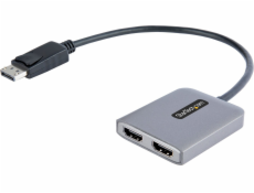 USB startEch.com mst14dp122hd adaptér adaptér adaptér 0,3 m displayport 2 x hdmi černá, šedá