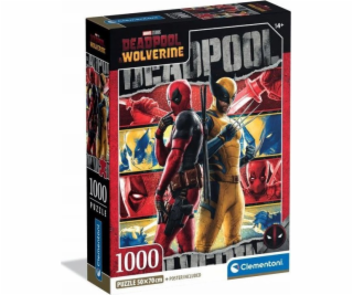 Delione Clementoni Deadpool a Wolverine 37050, 1000 dílů.