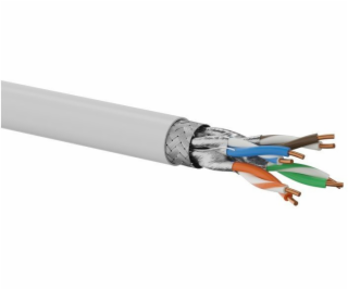 Q-LANTEC S/FTP cat.6A síťový kabel, kroucená dvojlinka, LSOH