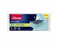 Enzymatická profilovaná drátěnka Vileda Pro Clean 3 ks.