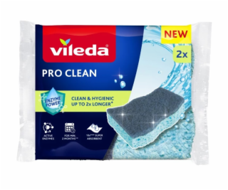 Viskózový čistič s enzymy Vileda Pro Clean 2 ks.