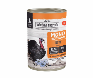 WIEJSKA ZAGRODA Puppy Monoprotein Turkey - vlhké krmivo p...