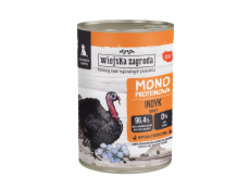 WIEJSKA ZAGRODA Puppy Monoprotein Turkey - vlhké krmivo pro psy - 400g
