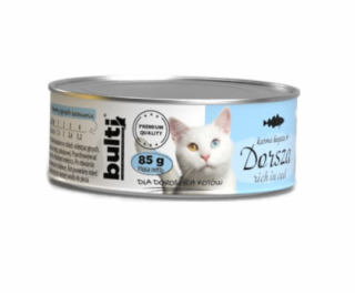 BULTI Cod-rich mleté maso - mokré krmivo pro kočky - 85g