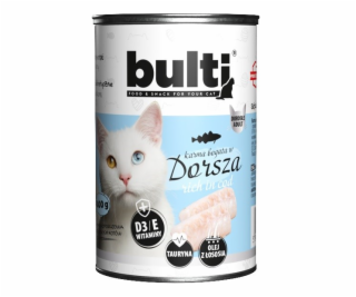BULTI Rich in cod - mokré krmivo pro kočky - 400g