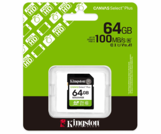 Kingston Technology Canvas Select Plus Gen3 64 GB SD UHS-...