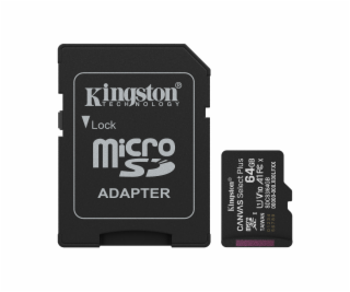 Kingston Technology Canvas Select Plus Gen3 64 GB MicroSD...
