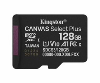 Kingston Technology Canvas Select Plus Gen3 128 GB MicroS...
