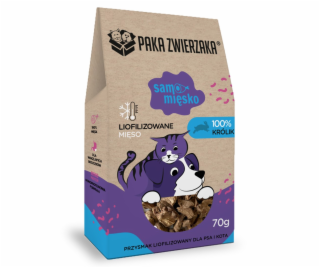 PAKA ZWIERZAKA Samo Mięsko Rabbit - pamlsek pro psa - 70g