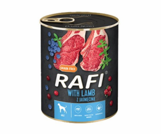 Dolina Noteci Rafi Mokré krmivo pro psy s jehněčím masem ...