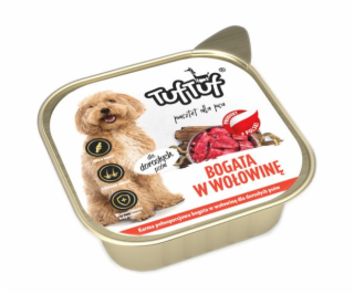 TUF TUF Alupak Hovězí paštika - vlhké krmivo pro psy - 300g