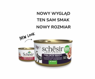SCHESIR Oceanic Adult Tuna with Dentic - vlhké krmivo pro...
