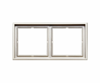 Rám manželské postele LIREGUS MODER, barva šampaňského