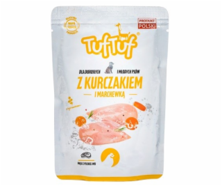 TUF TUF with chicken and carrot - vlhké krmivo pro psy - ...