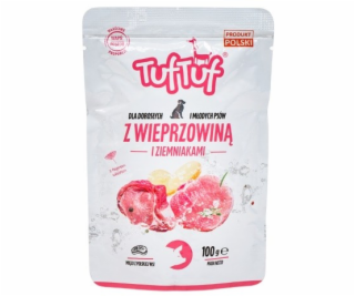 TUF TUF with pork and potatoes - vlhké krmivo pro psy - 100g