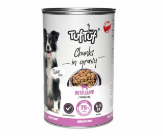 TUF TUF Meaty chunks with lamb - vlhké krmivo pro psy - 1...