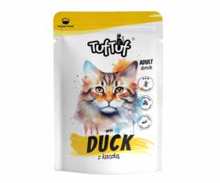 TUF TUF with duck - mokré krmivo pro kočky - 300g