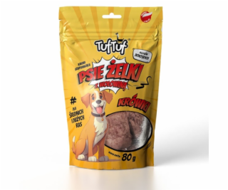 TUF TUF Psie żelki - beef fudge - pamlsek pro psa - 80g