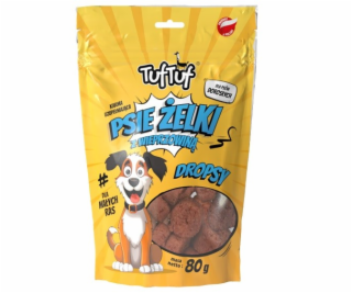 TUF TUF Dog gummies - pork drops - pamlsek pro psa - 80g