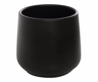 Hrnec Domoletti Saturn, keramický, O 24 cm, černý
