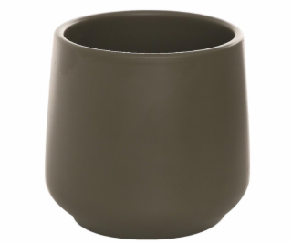 Hrnec Domoletti Saturn, keramický, O 24 cm, hnědý