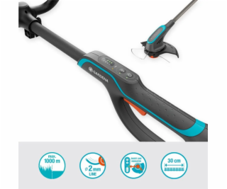 GARDENA akumulátorová sekačka na trávu PowerTrim 30/18V P4A